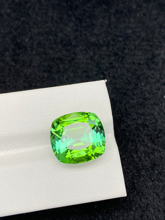 11.69 CT NATURAL AFGHANISTAN GREEN TOURMALINE STONE