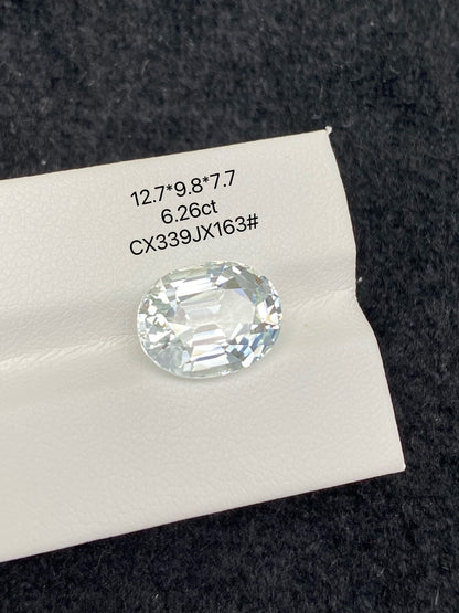 6.26 CT NATURAL CONGO WHITE TOURMALINE STONE