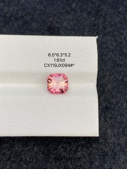 1.61 CT NATURAL CONGO PINK TOURMALINE STONE