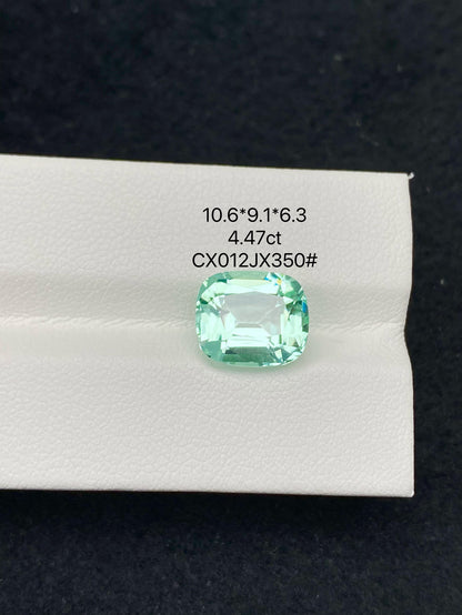 4.47 CT NATURAL AFGHANISTAN MINT GREEN TOURMALINE STONE