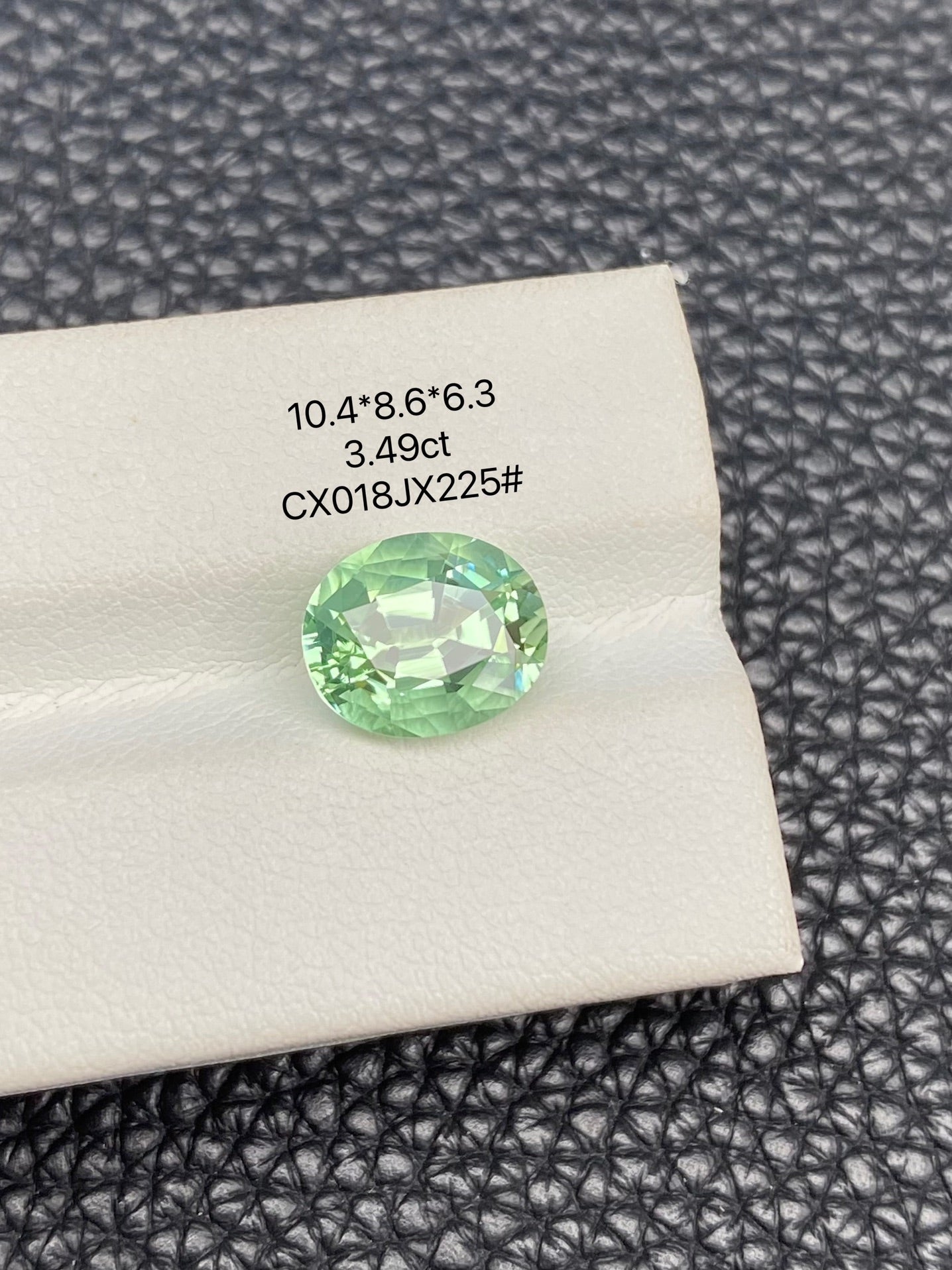 3.49 CT NATURAL AFGHANISTAN MINT GREEN TOURMALINE STONE