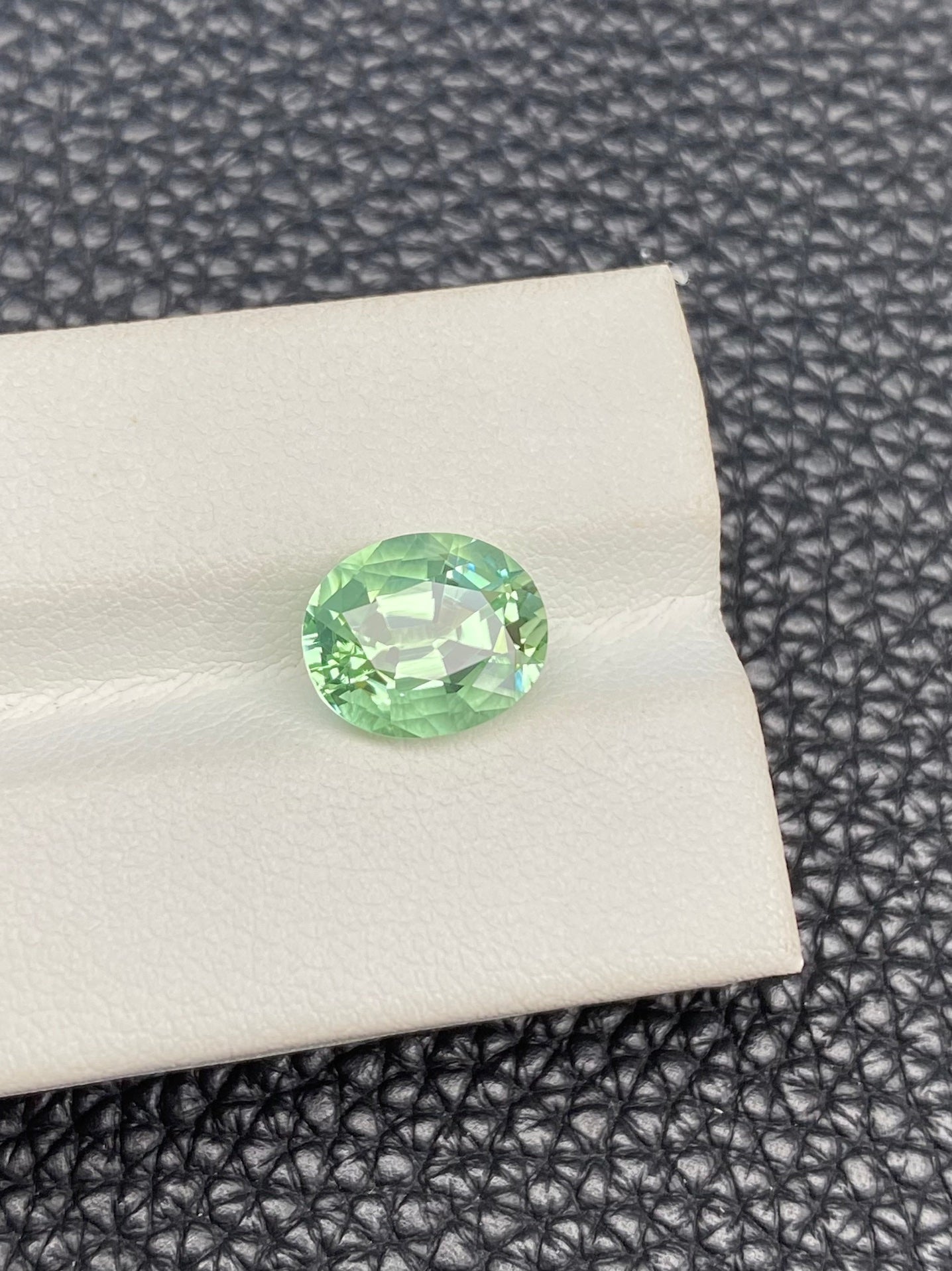 3.49 CT NATURAL AFGHANISTAN MINT GREEN TOURMALINE STONE