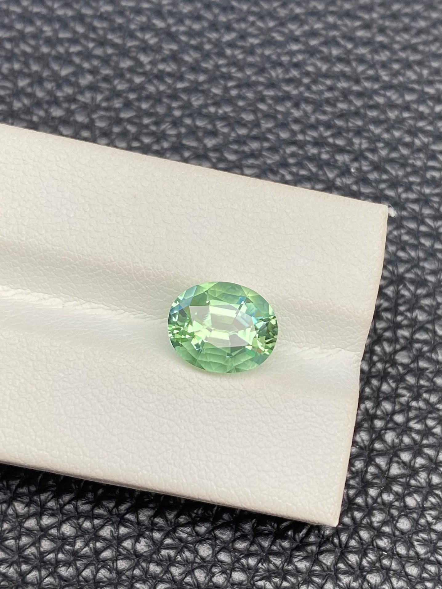 3.49 CT NATURAL AFGHANISTAN MINT GREEN TOURMALINE STONE