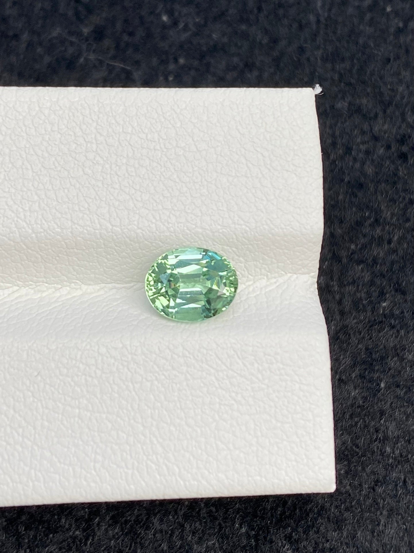 1.28 CT NATURAL AFGHANISTAN MINT GREEN TOURMALINE STONE