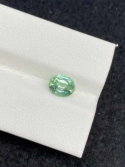 1.28 CT NATURAL AFGHANISTAN MINT GREEN TOURMALINE STONE