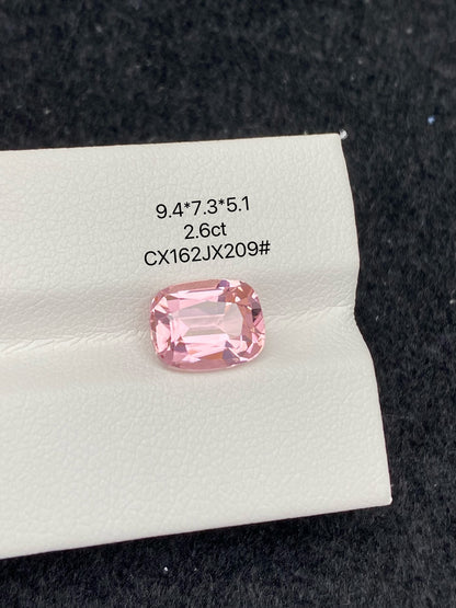 2.6 CT NATURAL AFGHANISTAN PINK TOURMALINE STONE