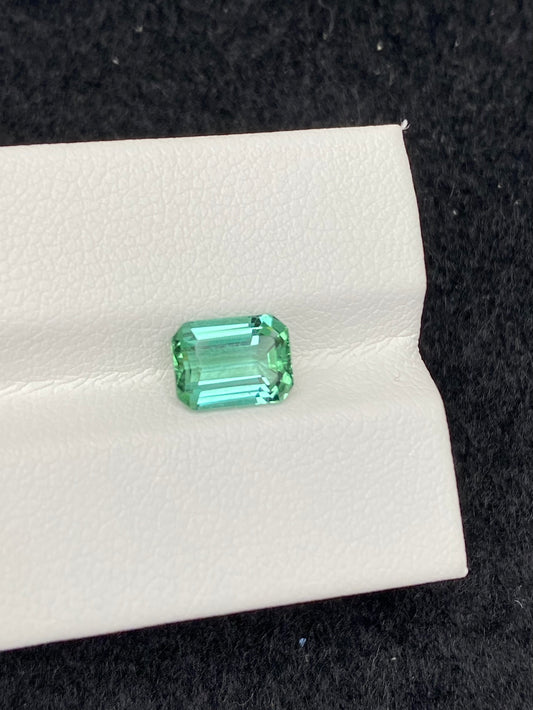 1.79 CT NATURAL AFGHANISTAN BLUE GREEN TOURMALINE STONE