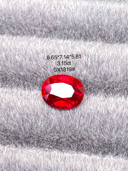 3.15 CT NATURAL UNHEATED MOZAMBIQUE PIGEON'S BLOOD RUBY STONE