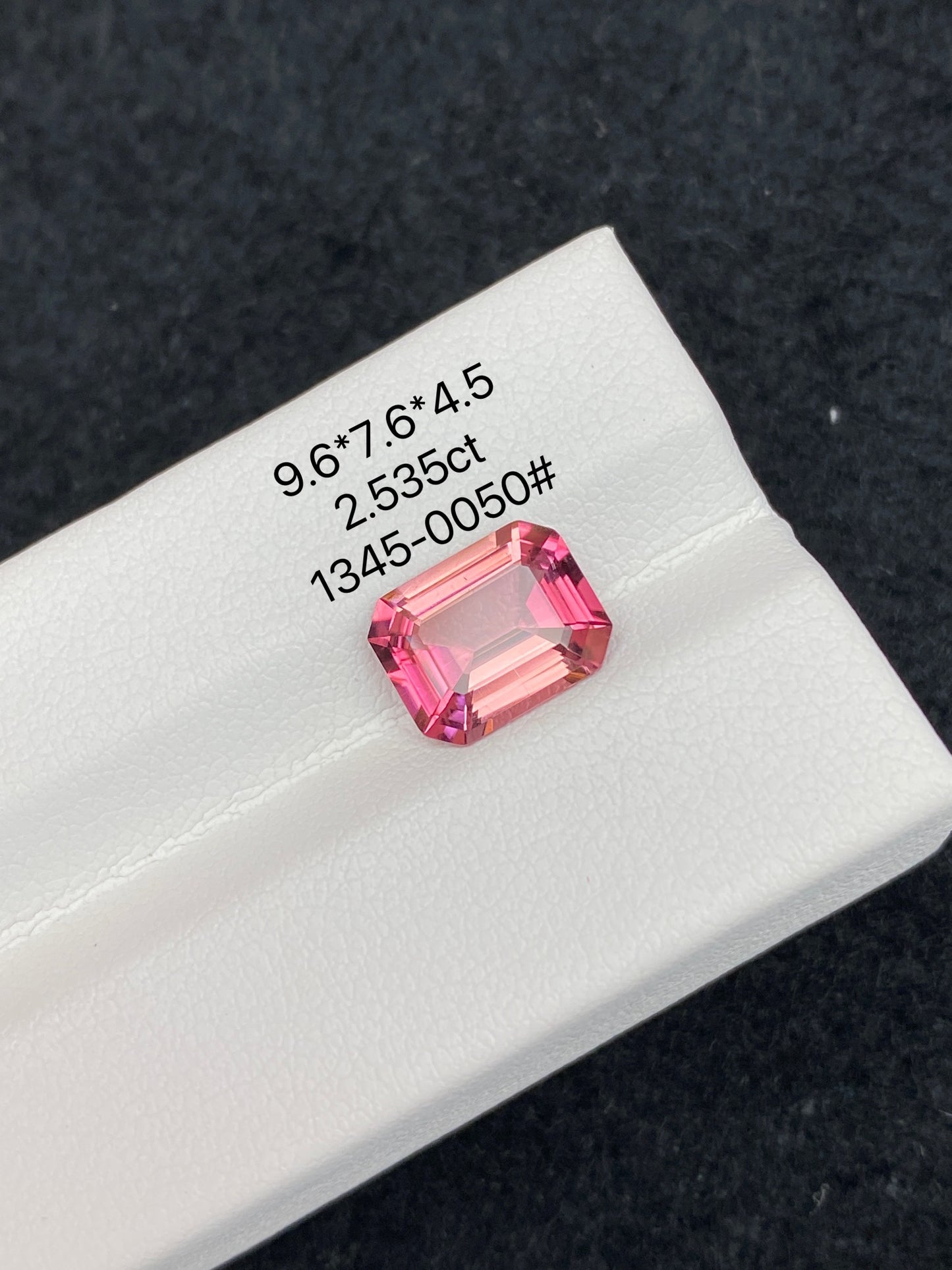 2.535CT NATURAL CONGO RED TOURMALINE STONE