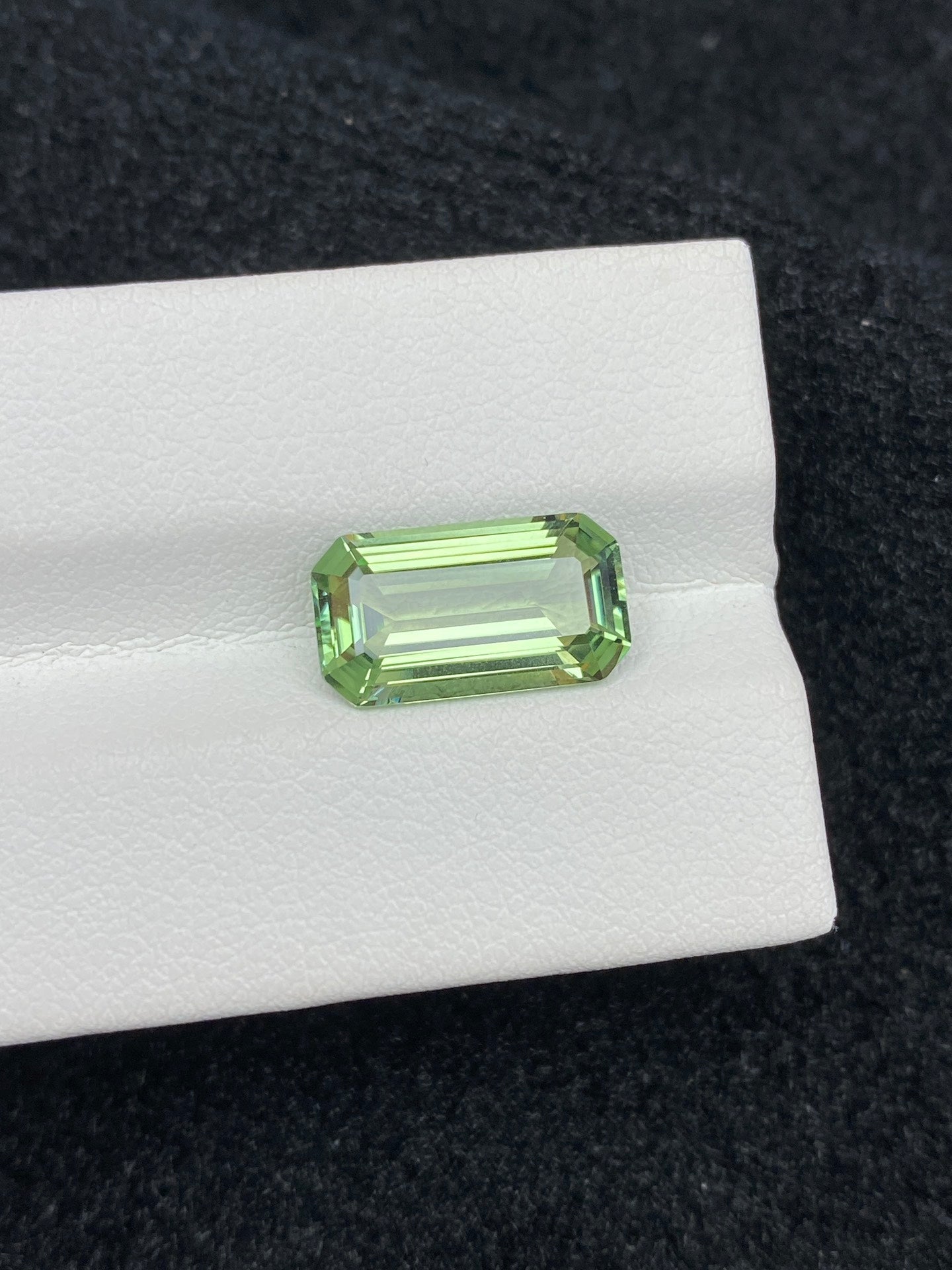 3.91CT NATURAL CONGO GREEN TOURMALINE STONE