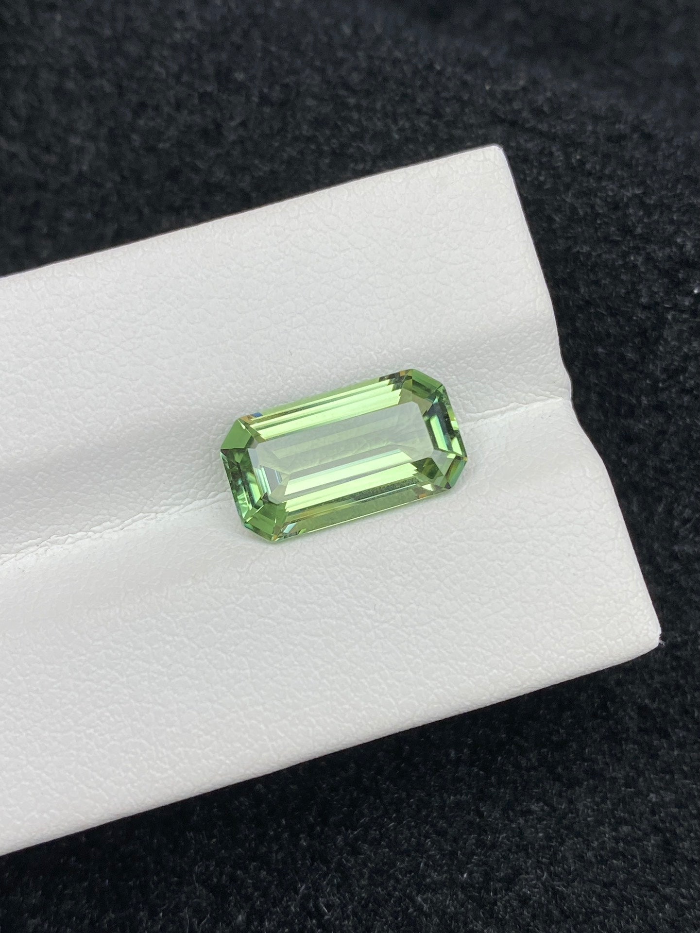 3.91CT NATURAL CONGO GREEN TOURMALINE STONE