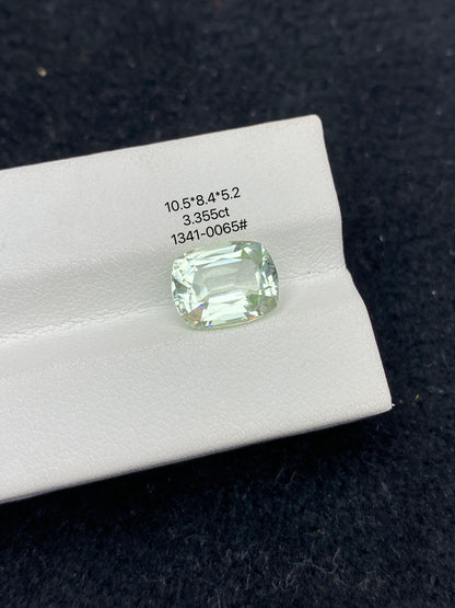 3.355CT NATURAL CONGO GREEN TOURMALINE STONE