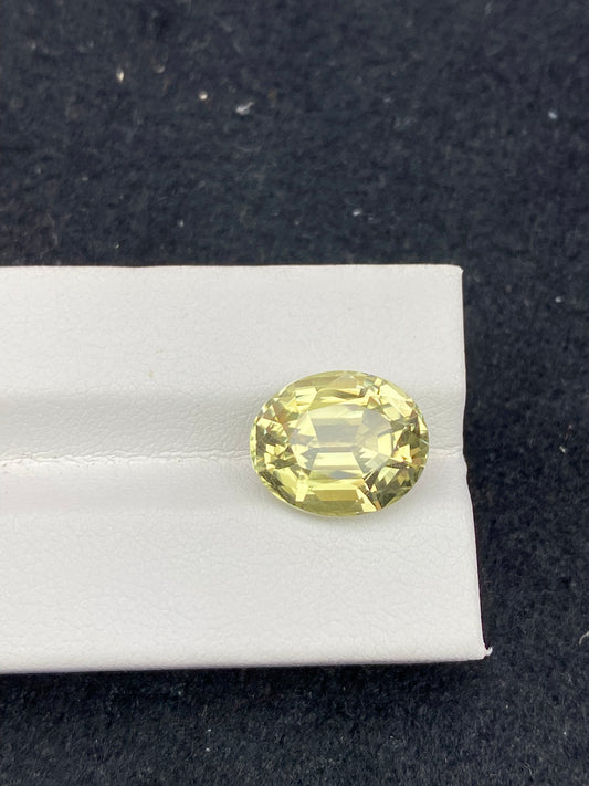 7.845CT NATURAL CONGO YELLOW TOURMALINE STONE