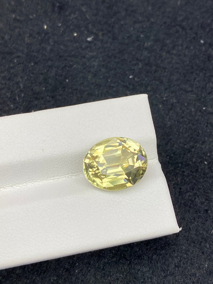 7.845CT NATURAL CONGO YELLOW TOURMALINE STONE