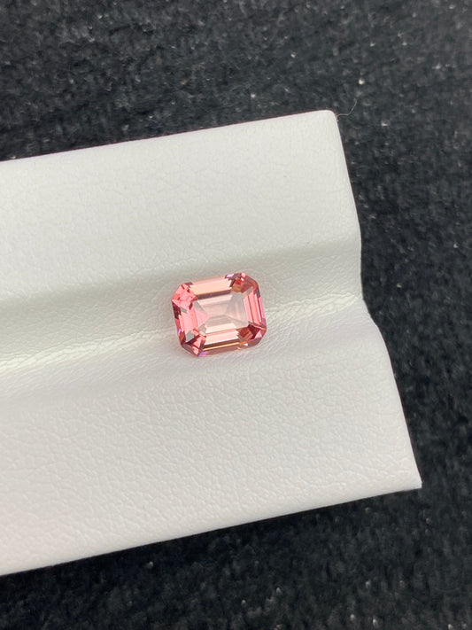 1.195CT NATURAL CONGO RED TOURMALINE STONE