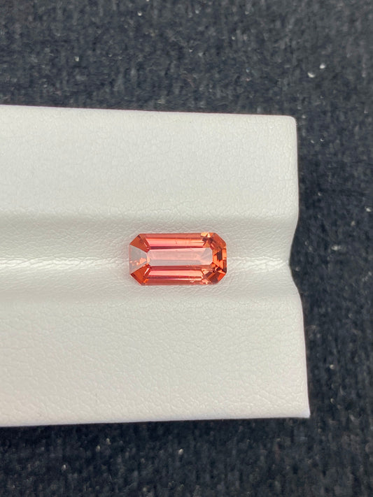 1.67CT NATURAL CONGO ORANGE TOURMALINE STONE