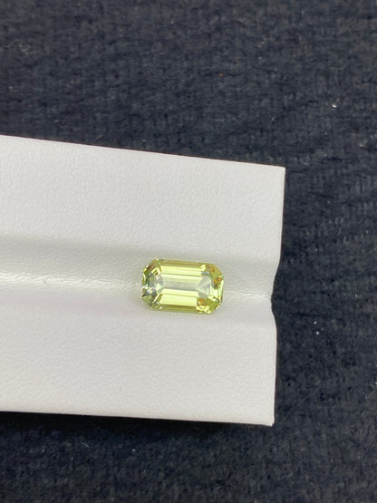 2.415CT NATURAL CONGO YELLOW TOURMALINE STONE