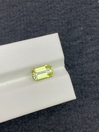 2.415CT NATURAL CONGO YELLOW TOURMALINE STONE