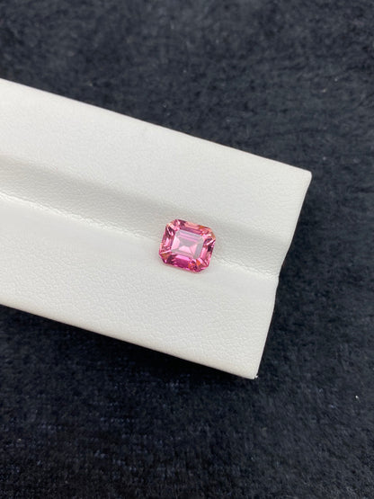 1.96CT NATURAL CONGO RED TOURMALINE STONE