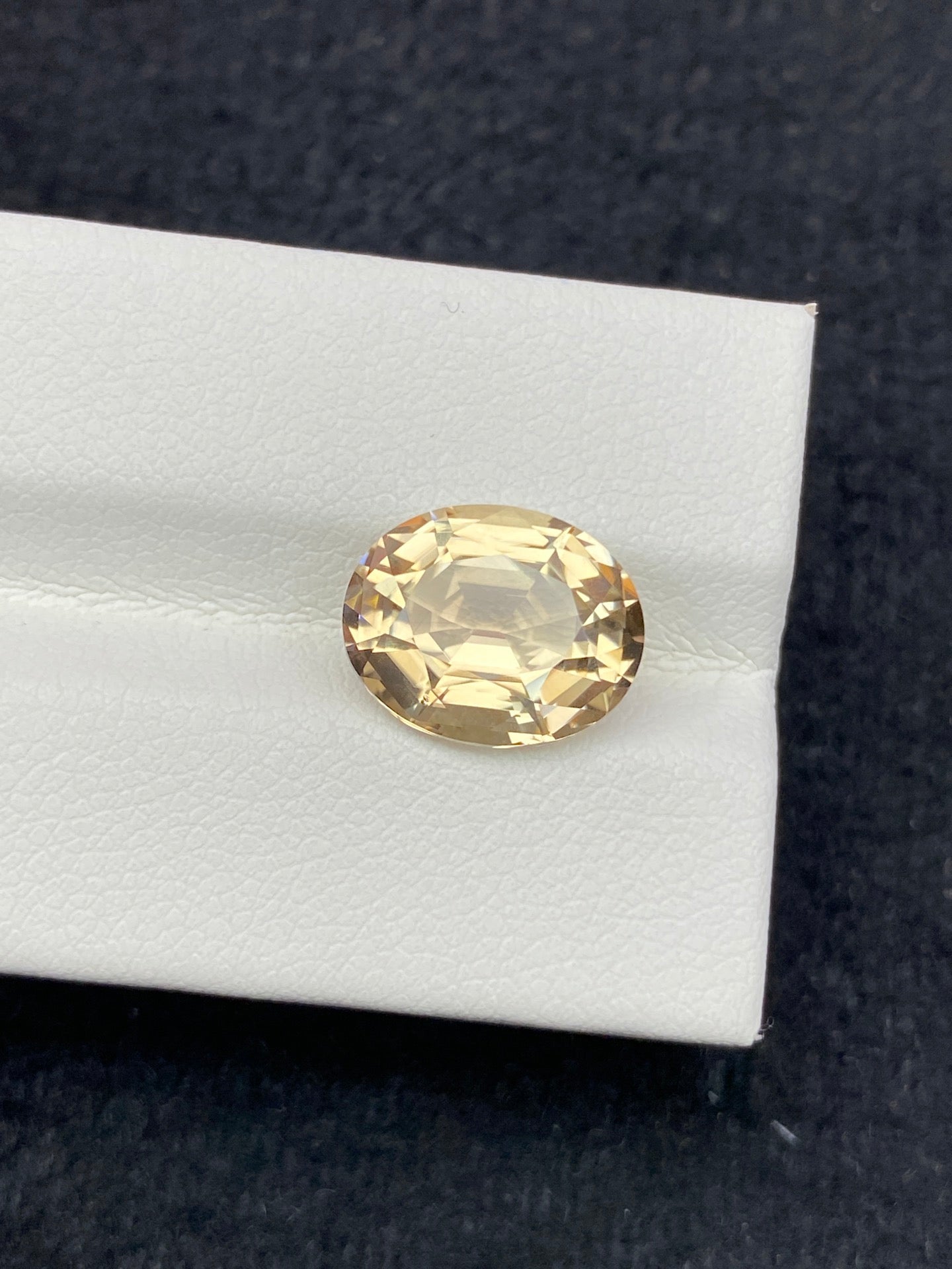 4.88CT NATURAL CONGO YELLOW TOURMALINE STONE