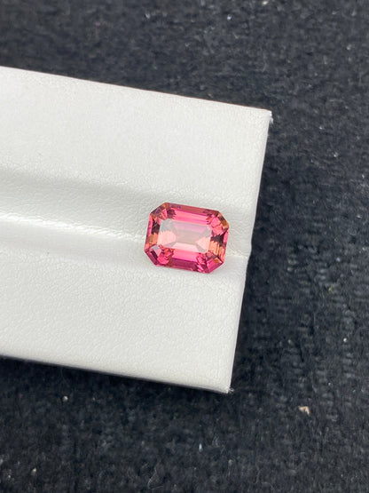 2.42CT NATURAL BRAZIL RED TOURMALINE STONE