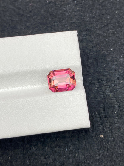 2.42CT NATURAL BRAZIL RED TOURMALINE STONE