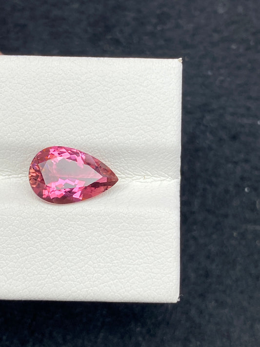 2.26CT NATURAL BRAZIL RED TOURMALINE STONE