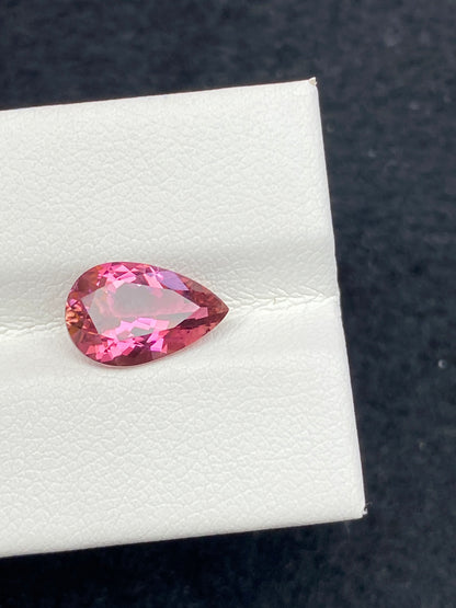 2.26CT NATURAL BRAZIL RED TOURMALINE STONE