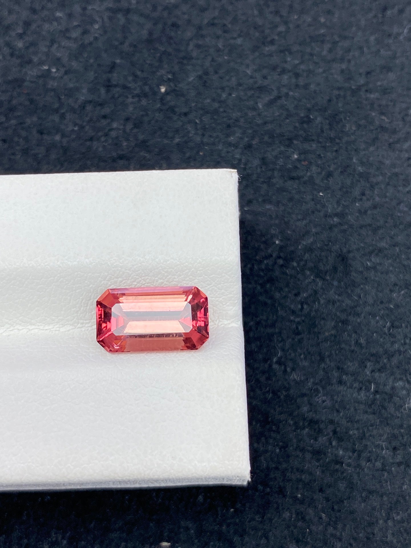 2.85CT NATURAL CONGO RED TOURMALINE STONE