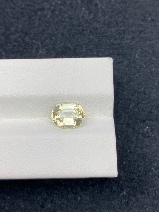 1.88CT NATURAL CONGO YELLOW TOURMALINE STONE