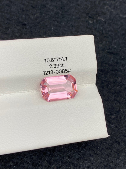 2.39CT NATURAL CONGO PINK TOURMALINE STONE