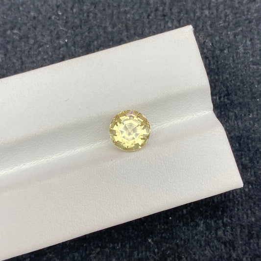 2.1CT NATURAL CONGO YELLOW TOURMALINE STONE