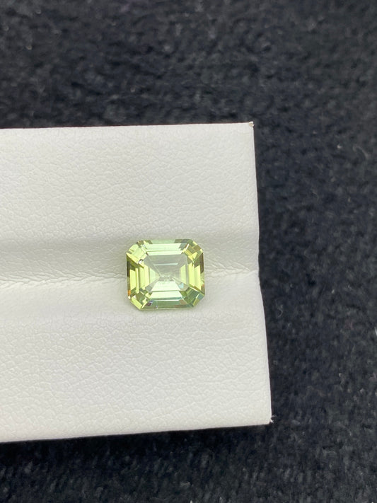 1.87CT NATURAL CONGO YELLOW TOURMALINE STONE