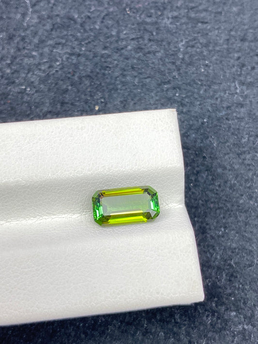 2.07CT NATURAL CONGO GREEN TOURMALINE STONE