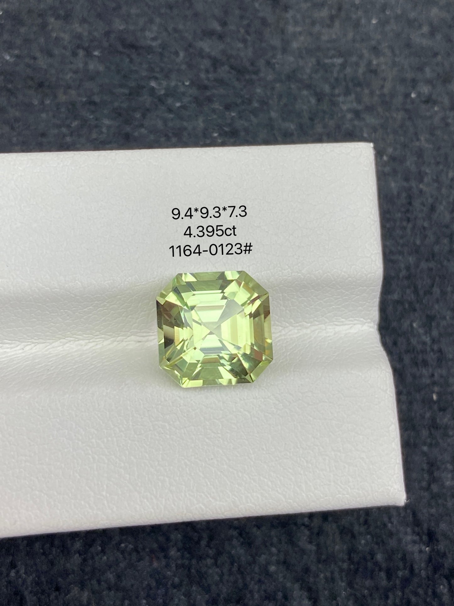 4.395CT NATURAL CONGO GREEN TOURMALINE STONE