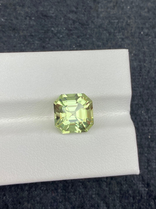 4.395CT NATURAL CONGO GREEN TOURMALINE STONE