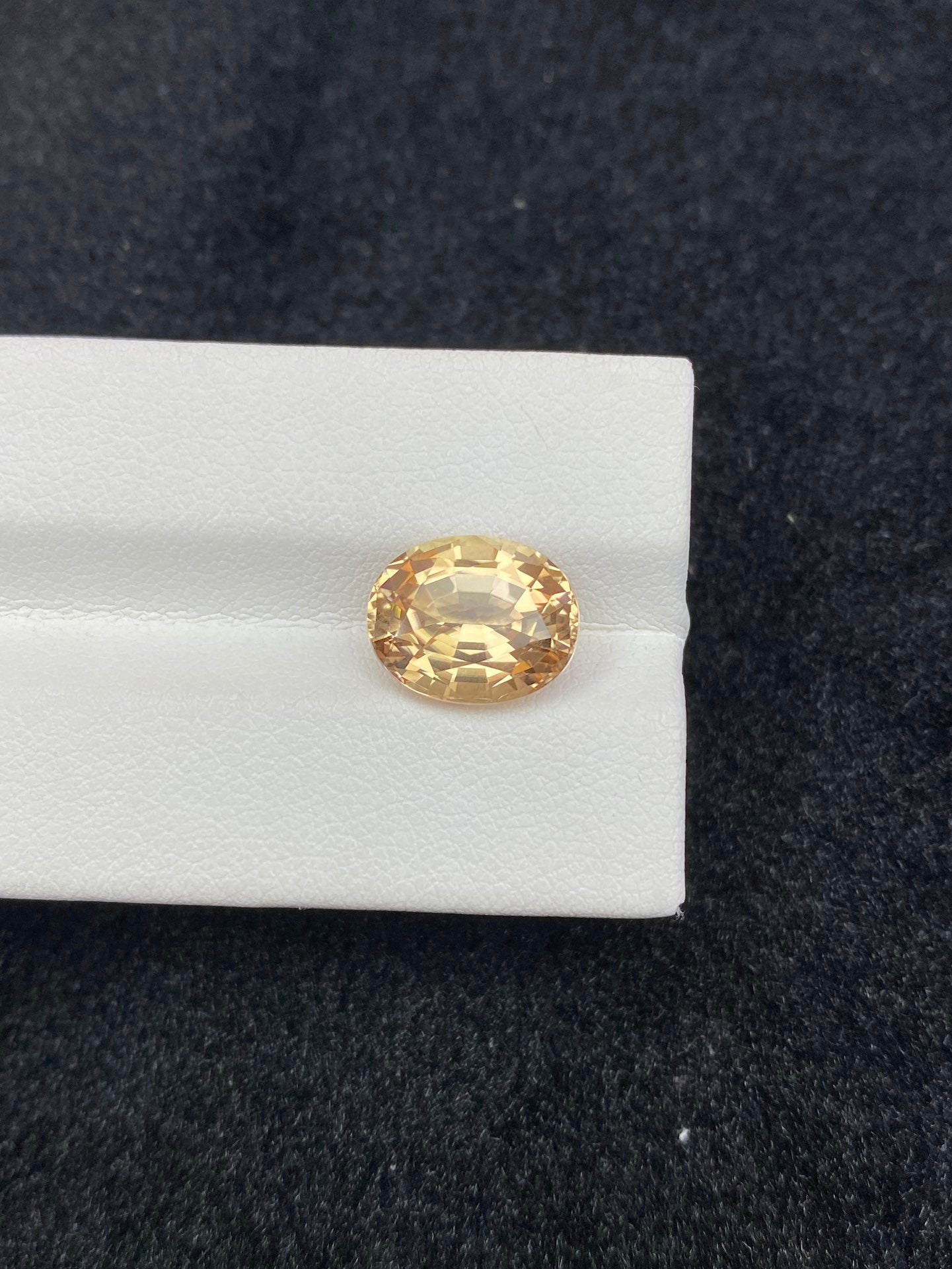 4.35CT NATURAL CONGO YELLOW TOURMALINE STONE