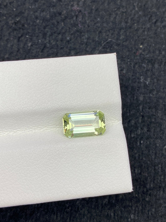 1.61CT NATURAL CONGO GREEN TOURMALINE STONE