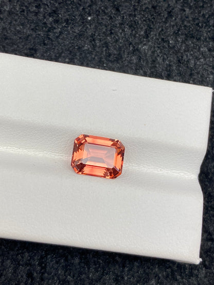 2.095CT NATURAL CONGO ORANGE TOURMALINE STONE