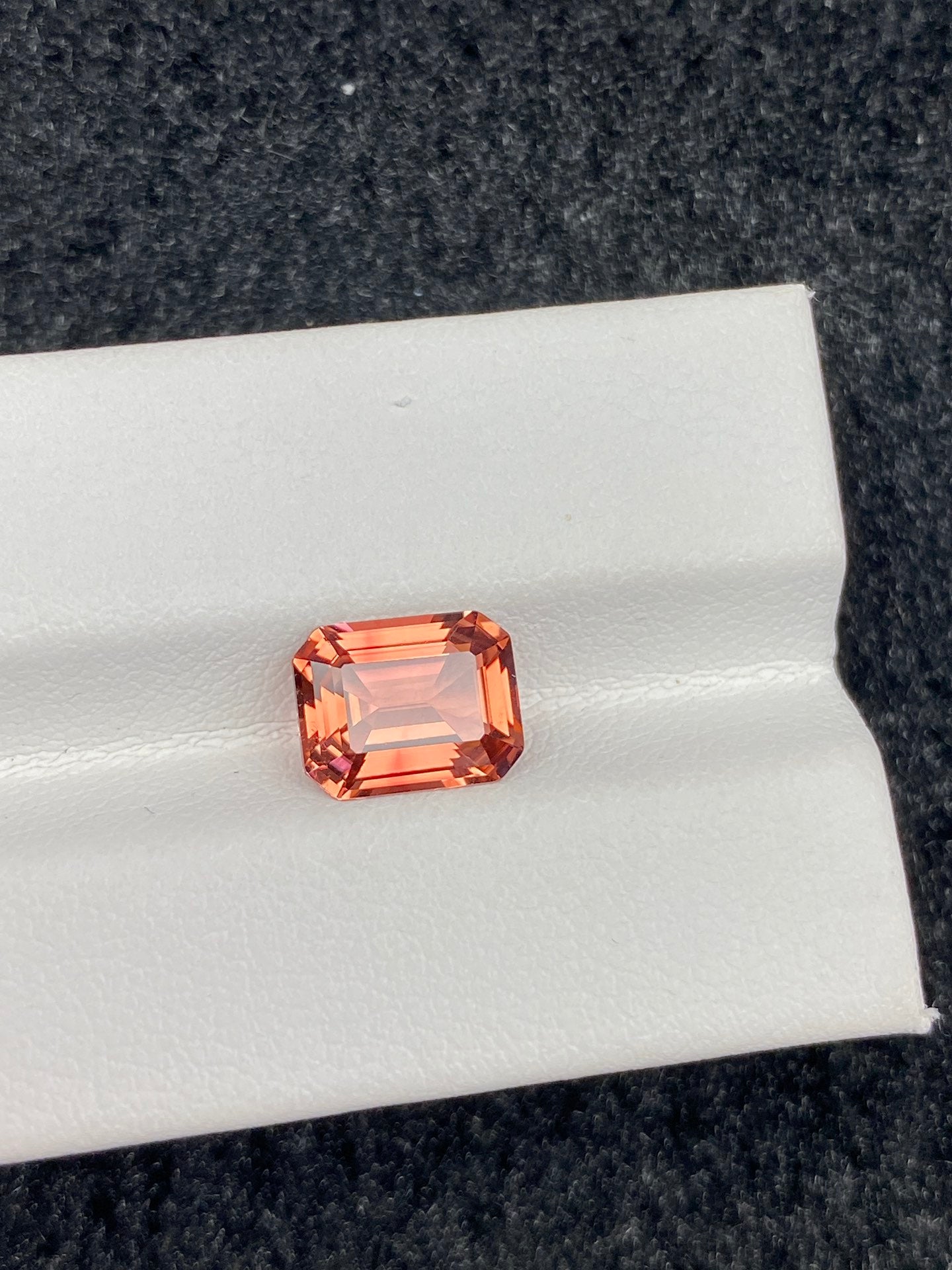 2.095CT NATURAL CONGO ORANGE TOURMALINE STONE