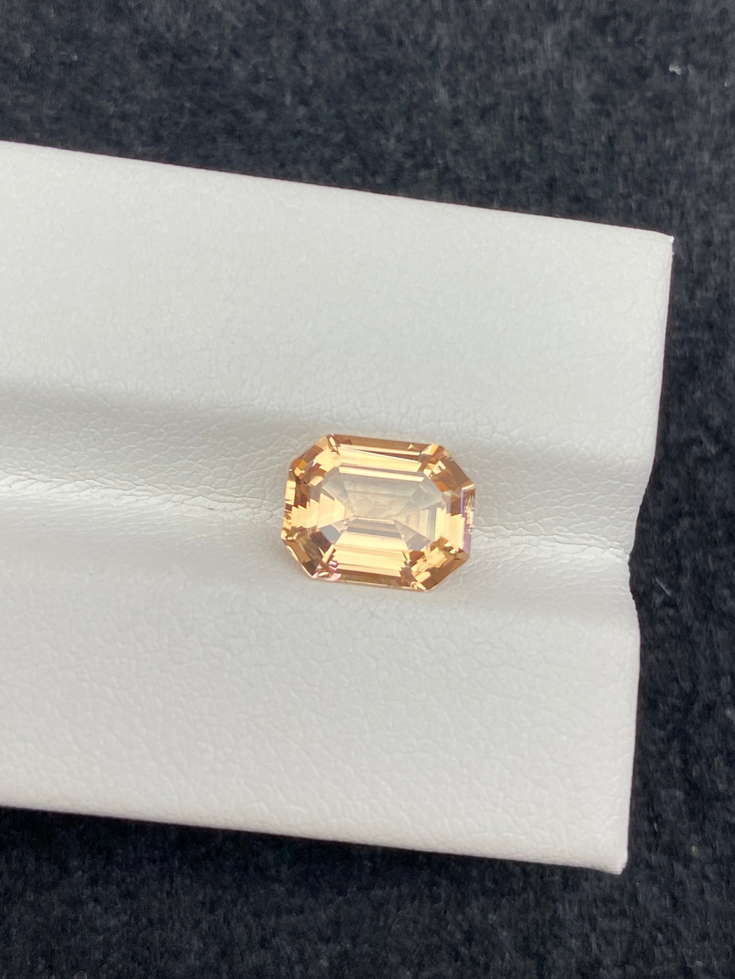 2.18CT NATURAL CONGO YELLOW TOURMALINE STONE