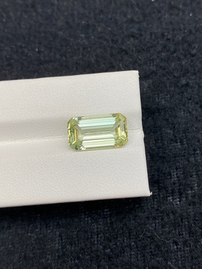 5.69CT NATURAL CONGO GREEN TOURMALINE STONE