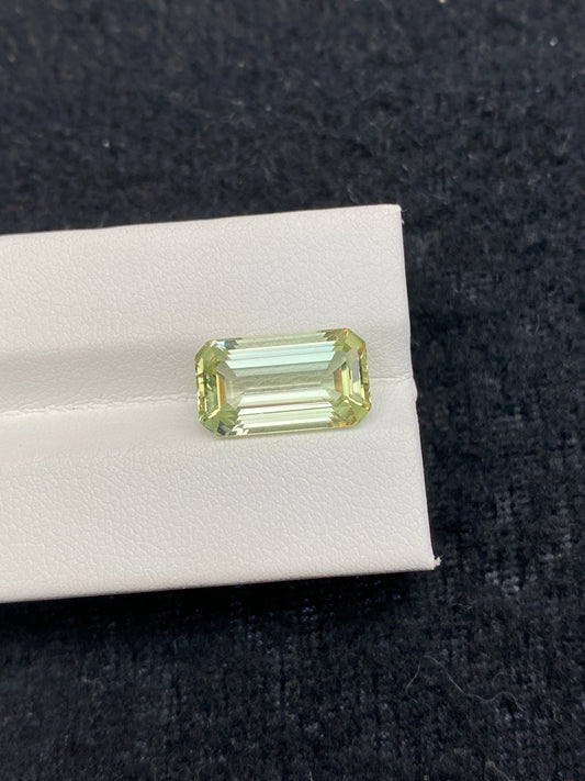 5.69CT NATURAL CONGO GREEN TOURMALINE STONE