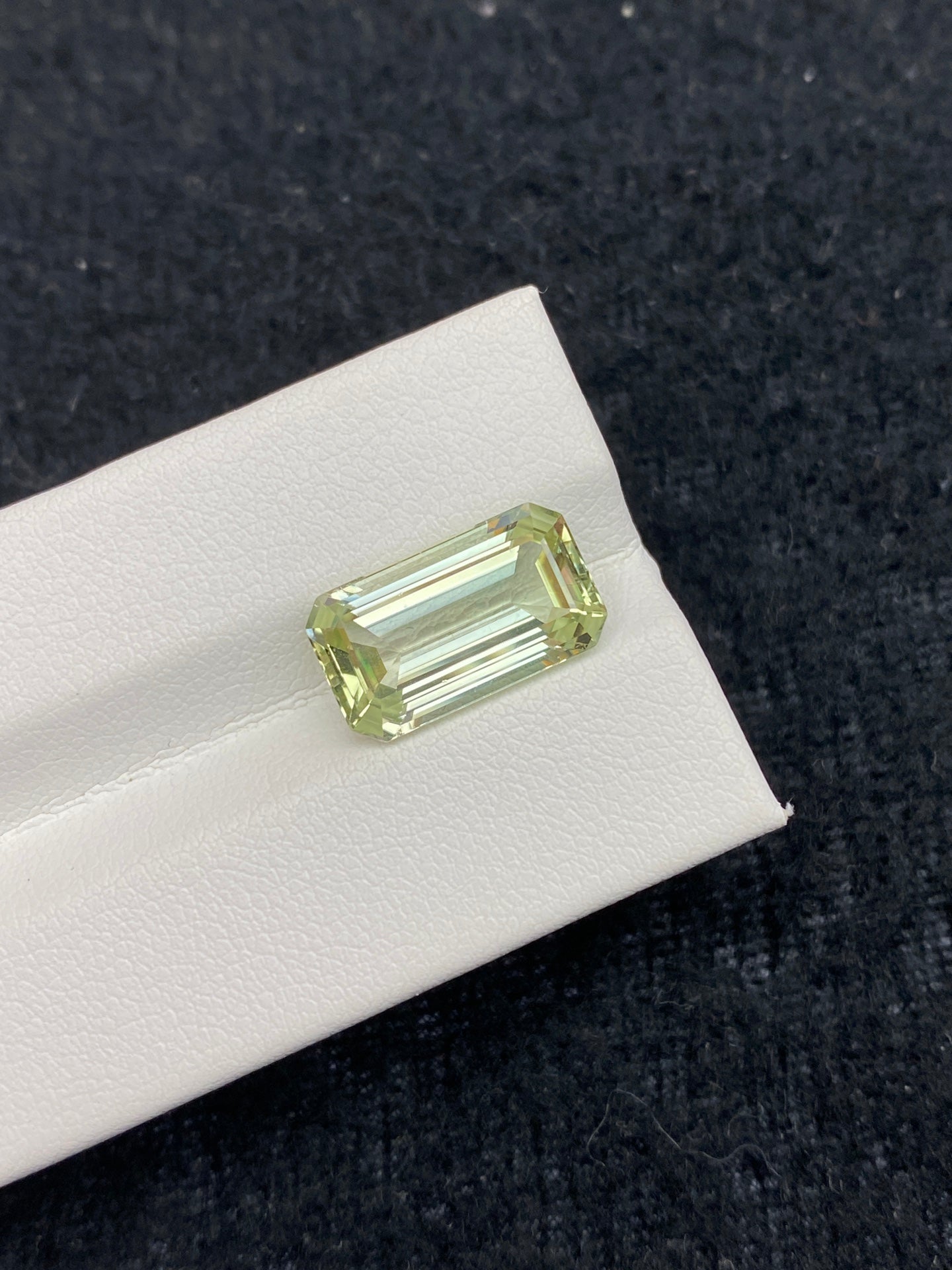 5.69CT NATURAL CONGO GREEN TOURMALINE STONE