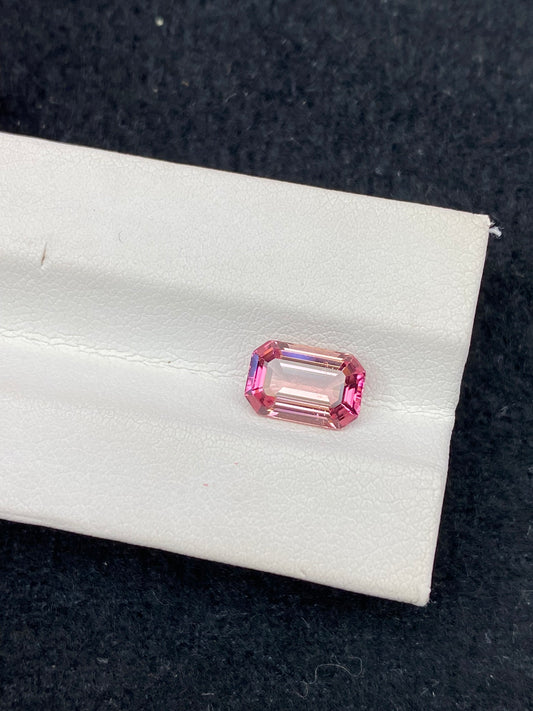 2.12CT NATURAL CONGO RED TOURMALINE STONE