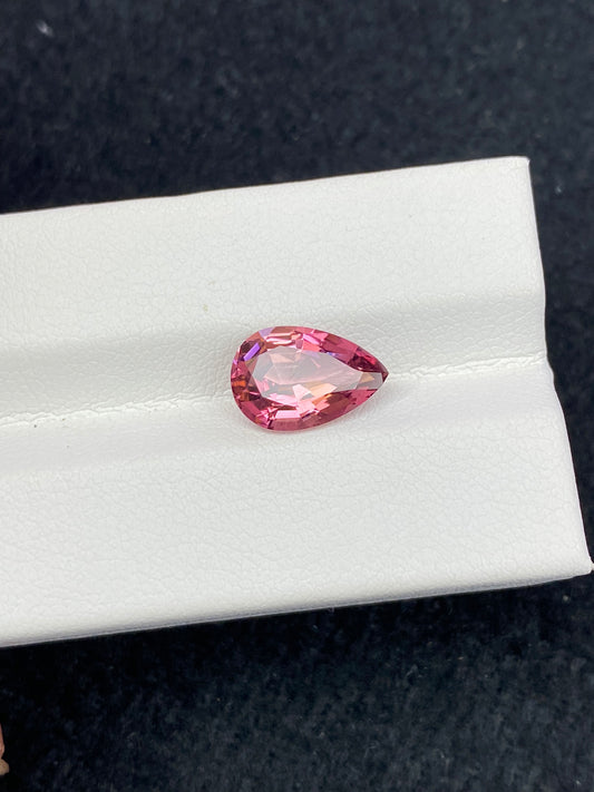 2.49CT NATURAL CONGO RED TOURMALINE STONE