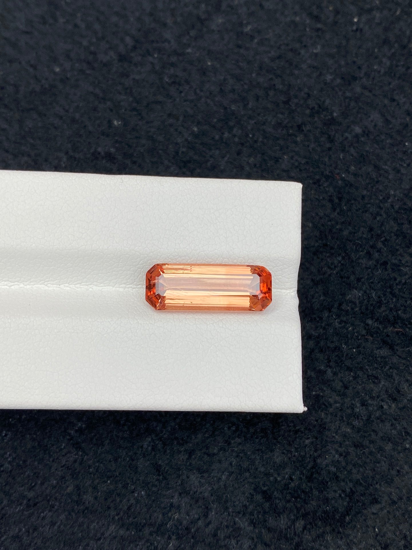 5.06CT NATURAL CONGO ORANGE TOURMALINE STONE