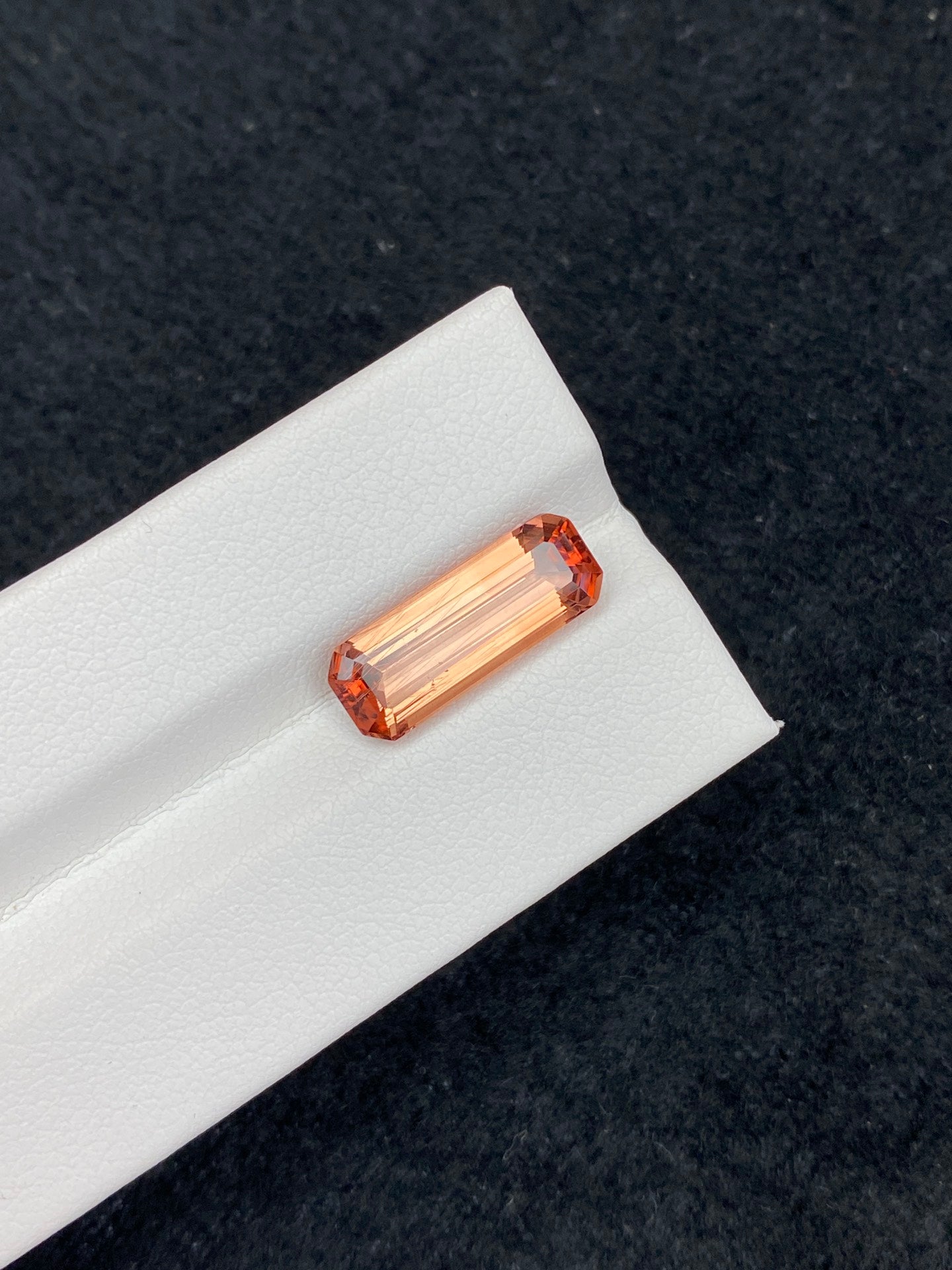 5.06CT NATURAL CONGO ORANGE TOURMALINE STONE