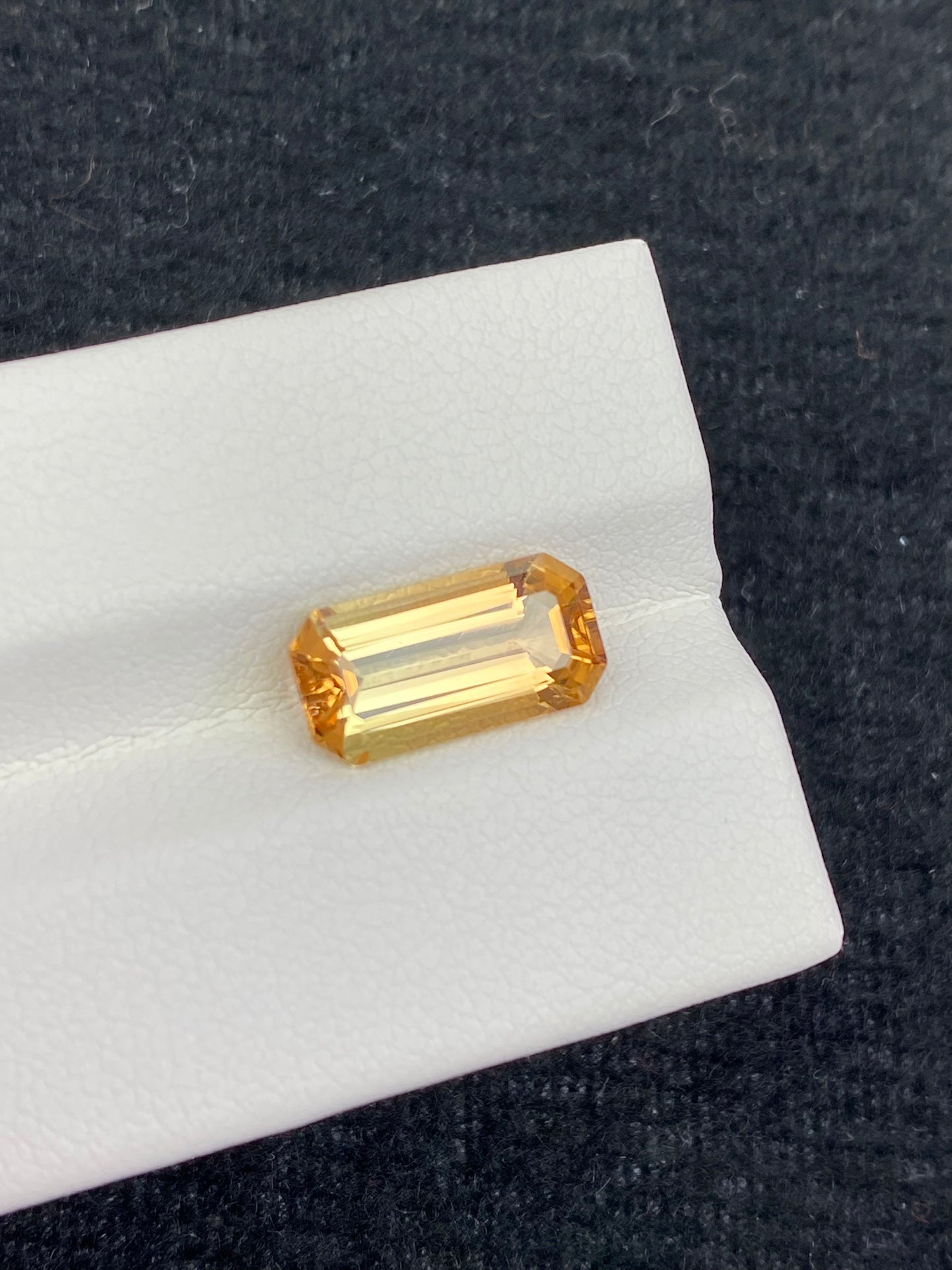 3.18CT NATURAL CONGO YELLOW TOURMALINE STONE