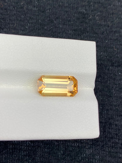 3.18CT NATURAL CONGO YELLOW TOURMALINE STONE